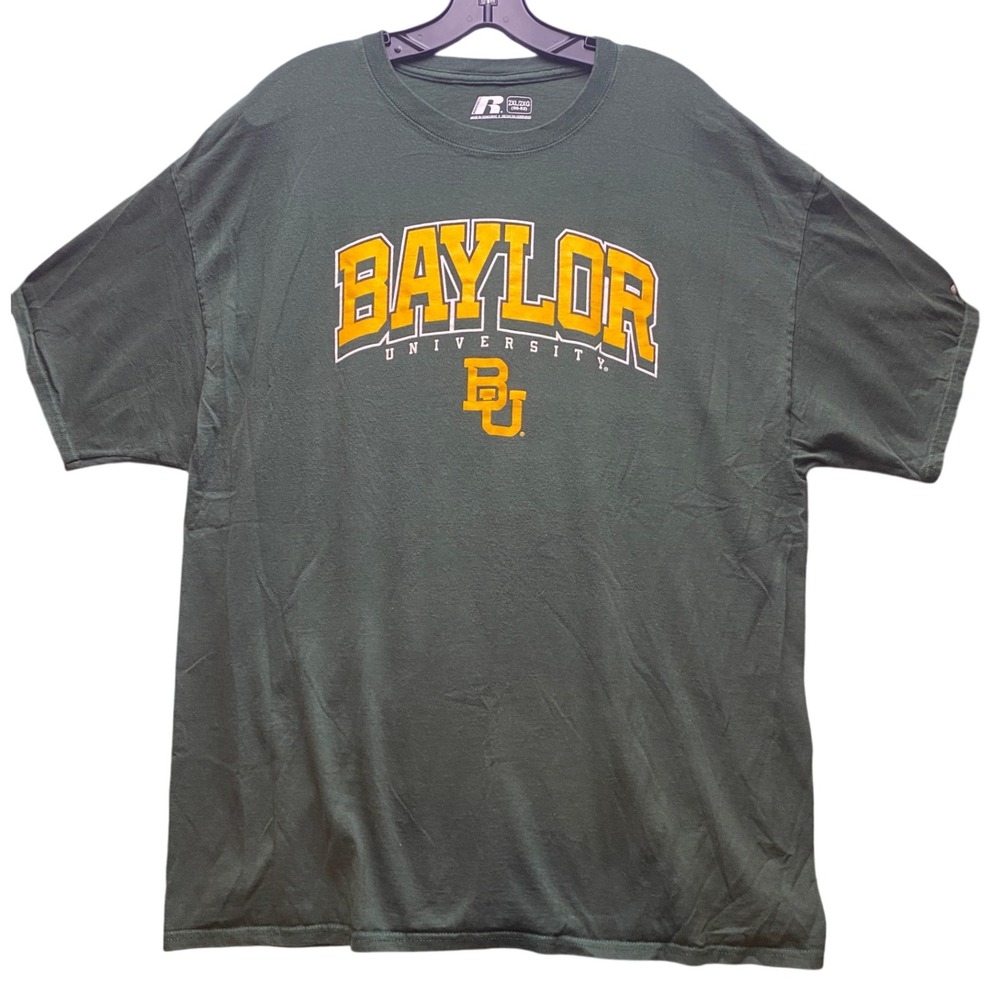 Baylor University Shirt Mens 2XL Spell Out Grunge Athleisure Streetwear BU Bears
